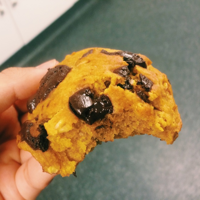 Pumpkin Chocolate Chip Cookie by Tenzao Life