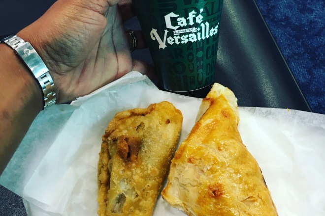 Empanadas from Café Versailles